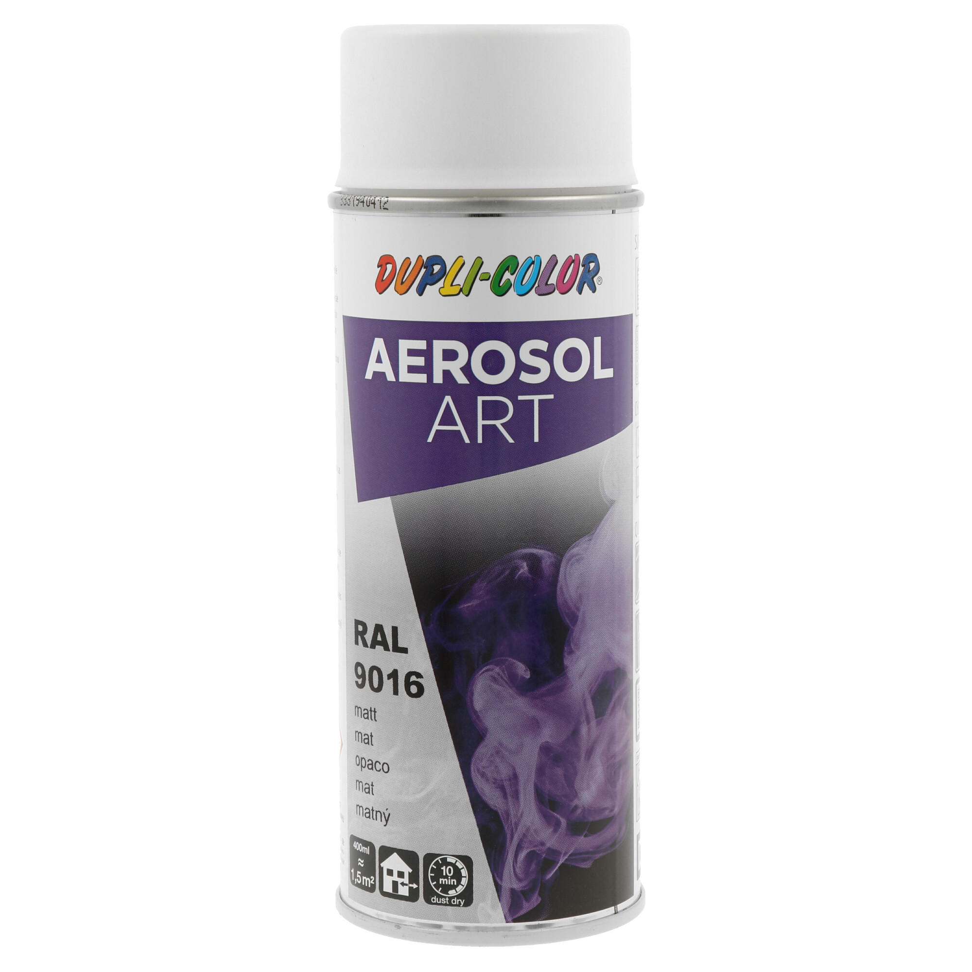 Spray AerosolArt Branco Frigorifico Ral 9016 Mate - 400 ml