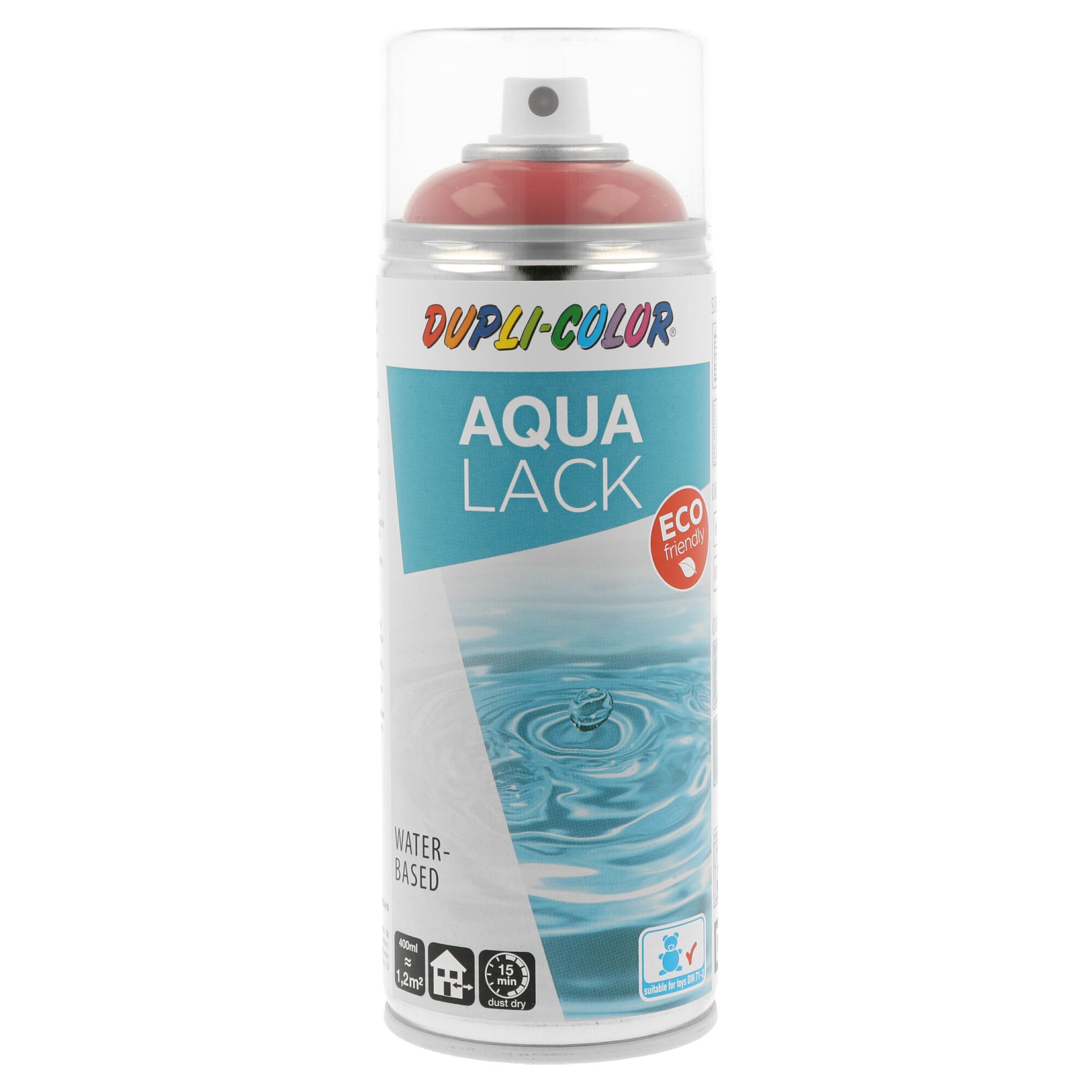 Spray Aqua Vermelho Brilho Ral 3000 - 350 ml