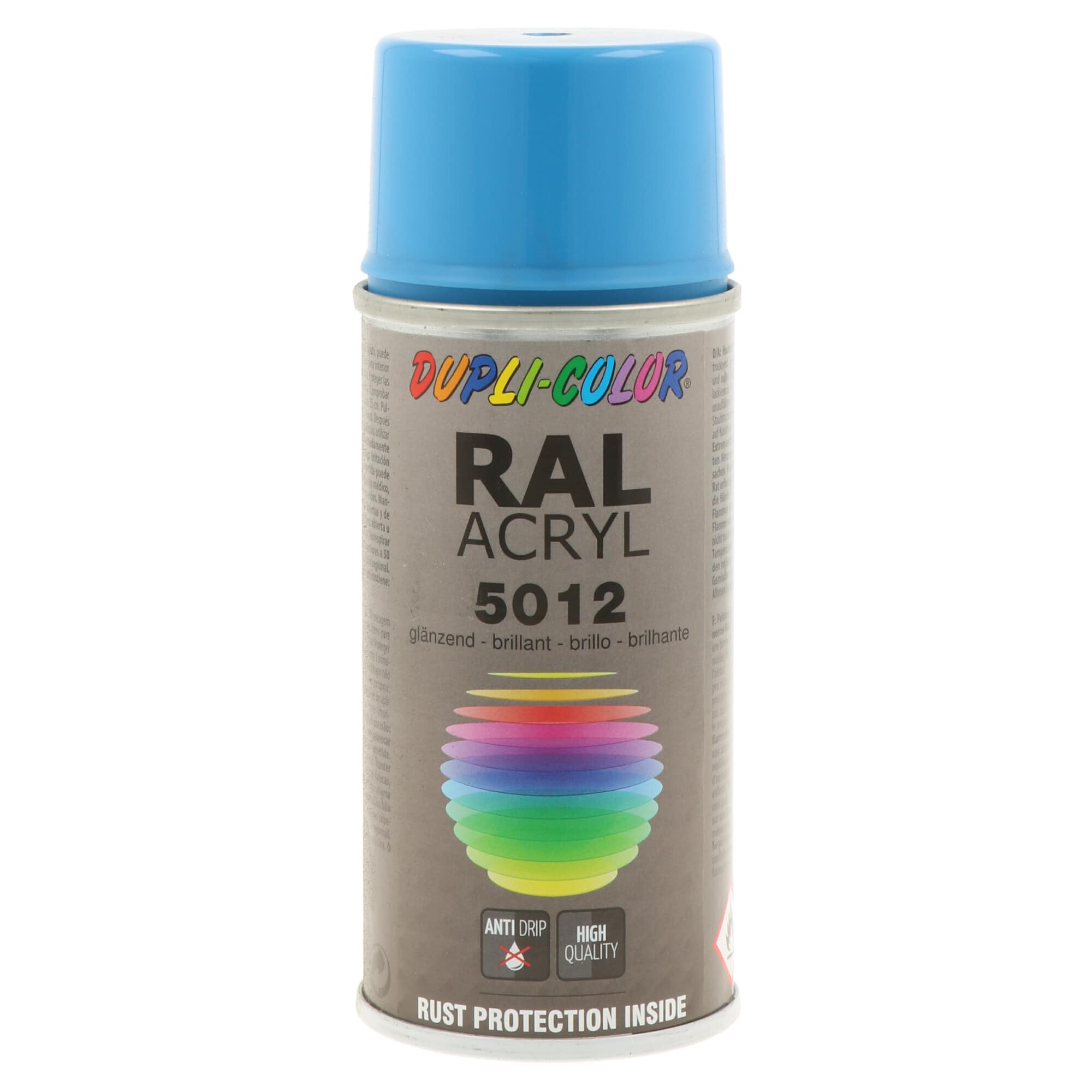 Spray RalAcryl Azul Brilho Ral 5012 - 150 ml