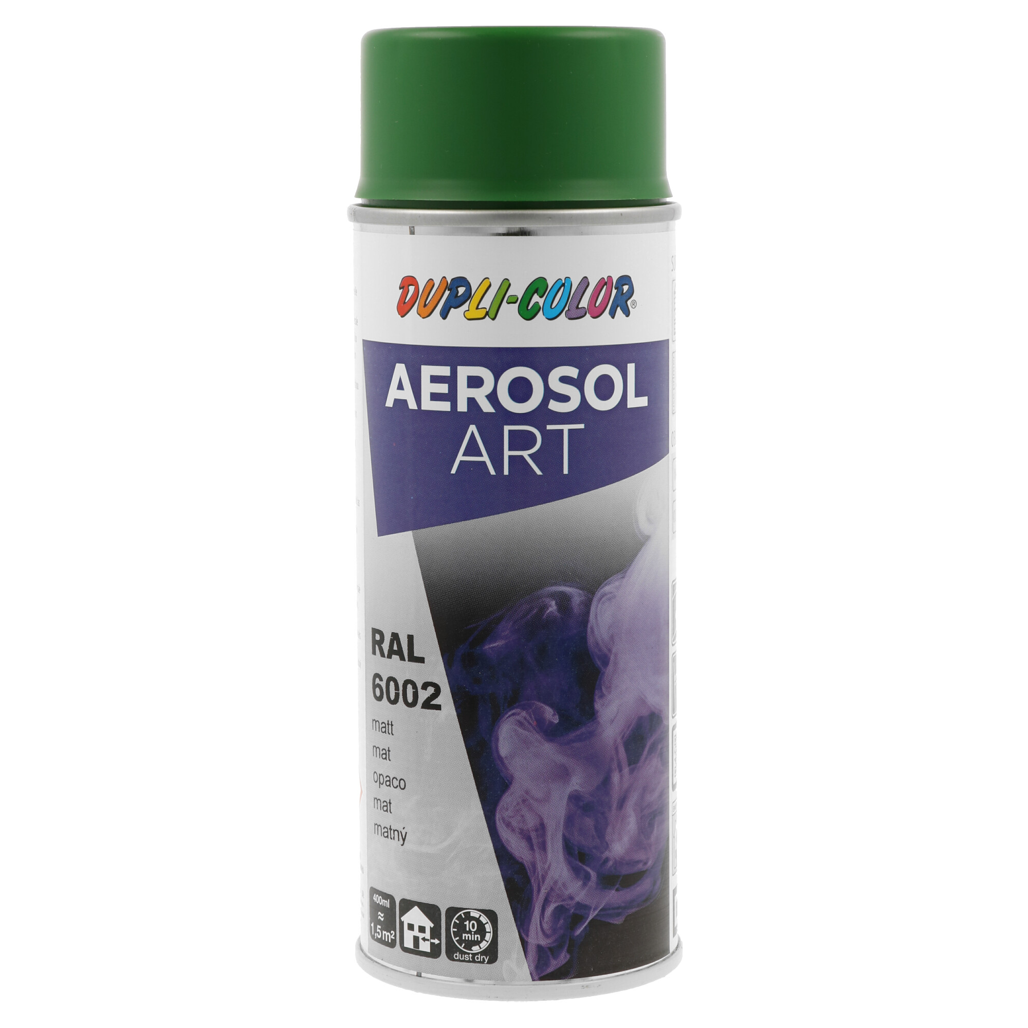 Spray Aerosol Art Verde Ral 6002 Mate - 400 ml