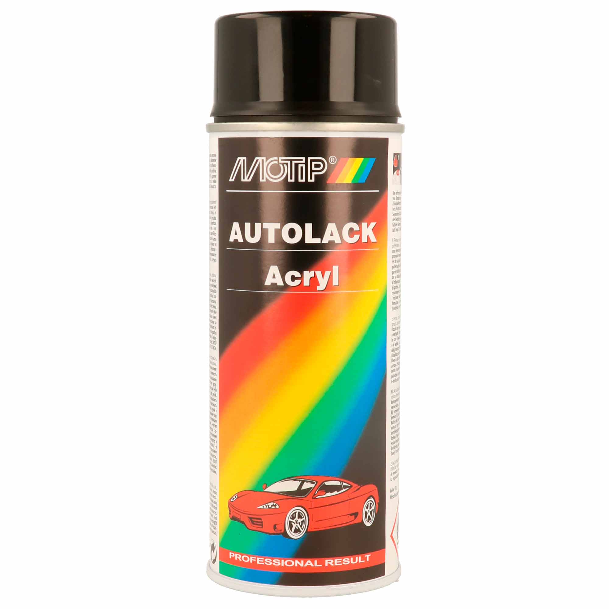 Spray Tinta Acrílica Preto - RAL 9005