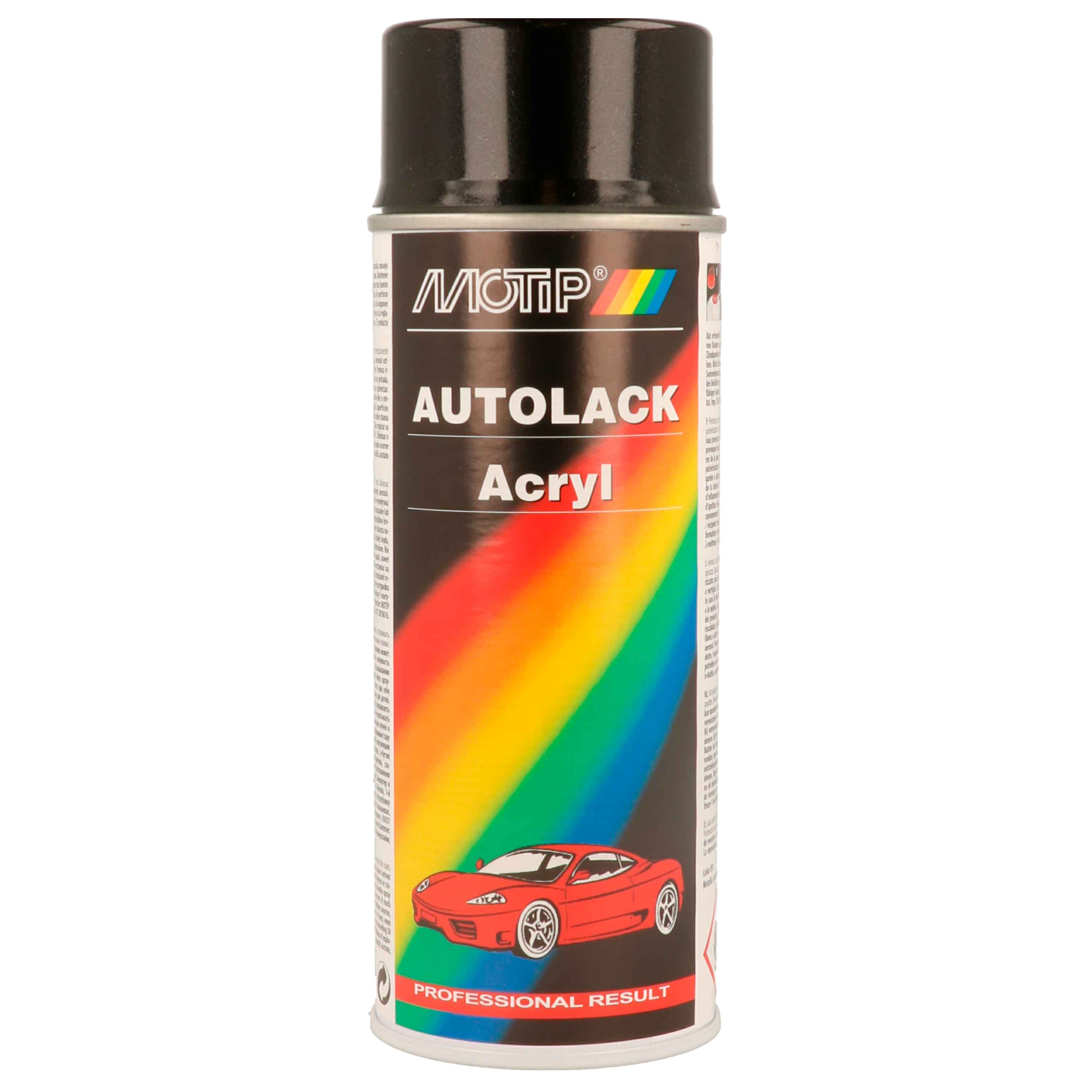 Spray Tinta Acrílica Preto Metalizado
