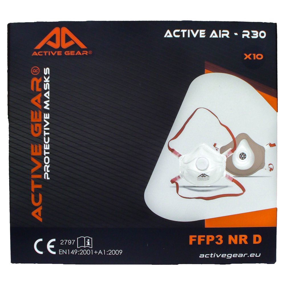 Mascaras FFP3 C/ Valvula - CX (10 UN)