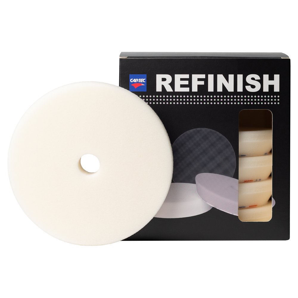 Esponja Polir Orbital/Rotativa Branca 165x23 MM