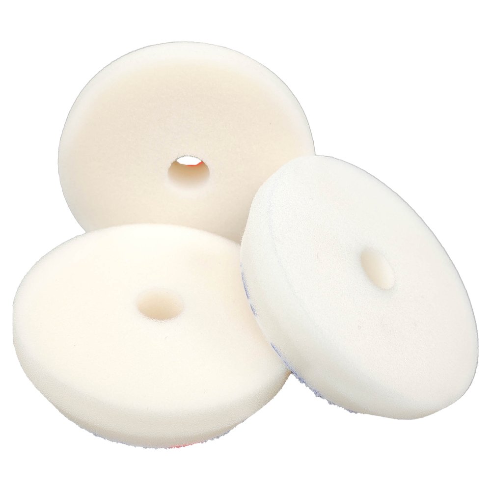 Esponja Polir Orbital/Rotativa Branca 90x23 MM - Pack 3 UN