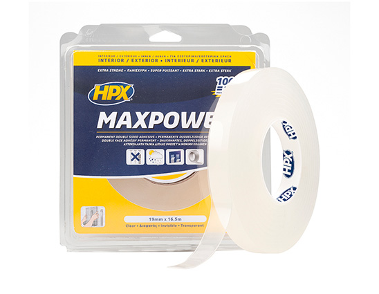 Max Power Fita Dupla Face - 19 mm x 16,5 mt