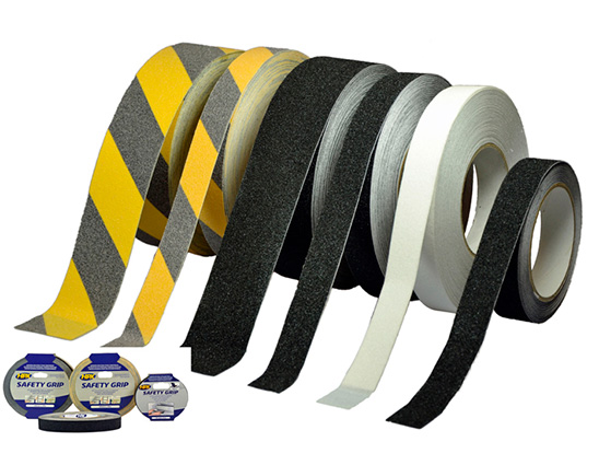 Fita Anti-Derrapante Preta - 25 mm x 5 m