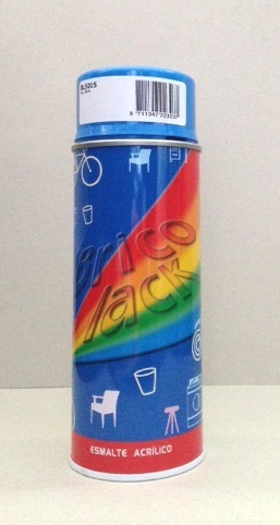 Spray Acrílico Azul Brilhante Ral 5015 - 400 ml