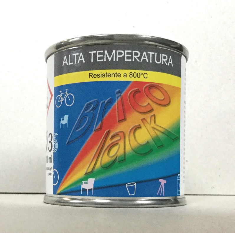 Tinta Alta Temperatura Preto - 100 ml