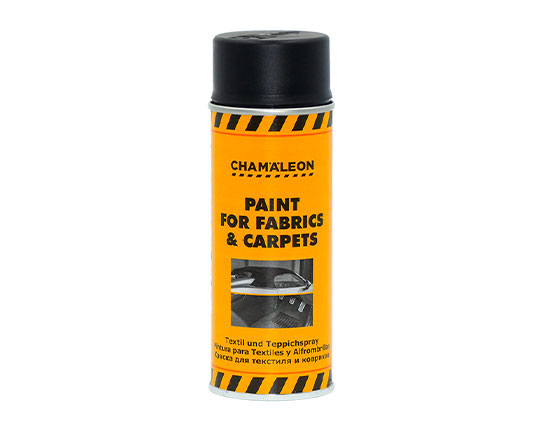 Spray Pintura Tapetes/Tecidos Preto - 400 ml