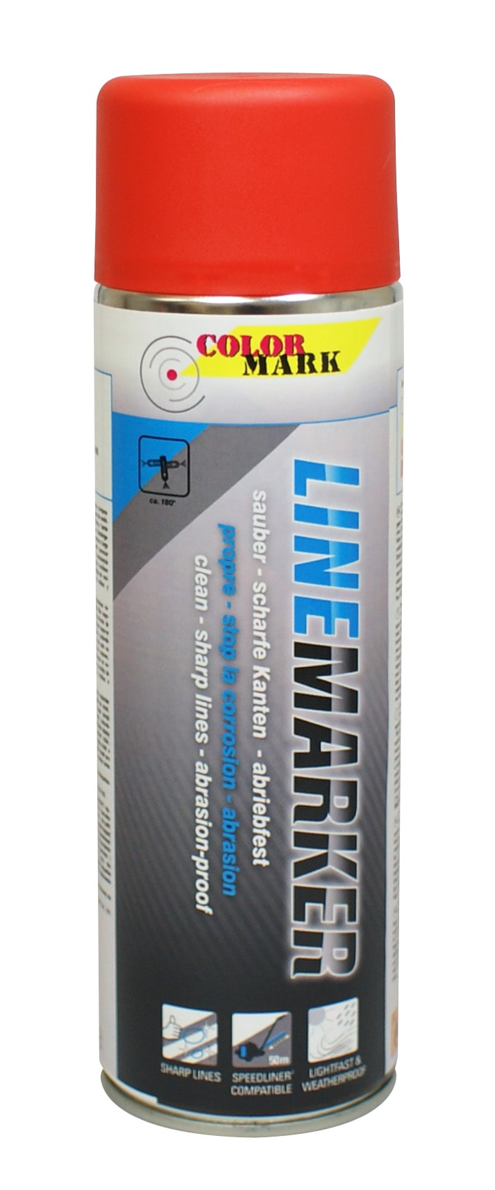 Spray Linemarker Marcação Maquina Vermelho - 500 ml