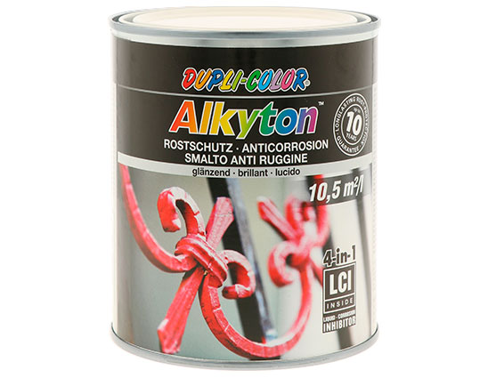 Tinta Anti-Ferrugem Alkyton Bege Brilho - Ral 9001 - 750 ml