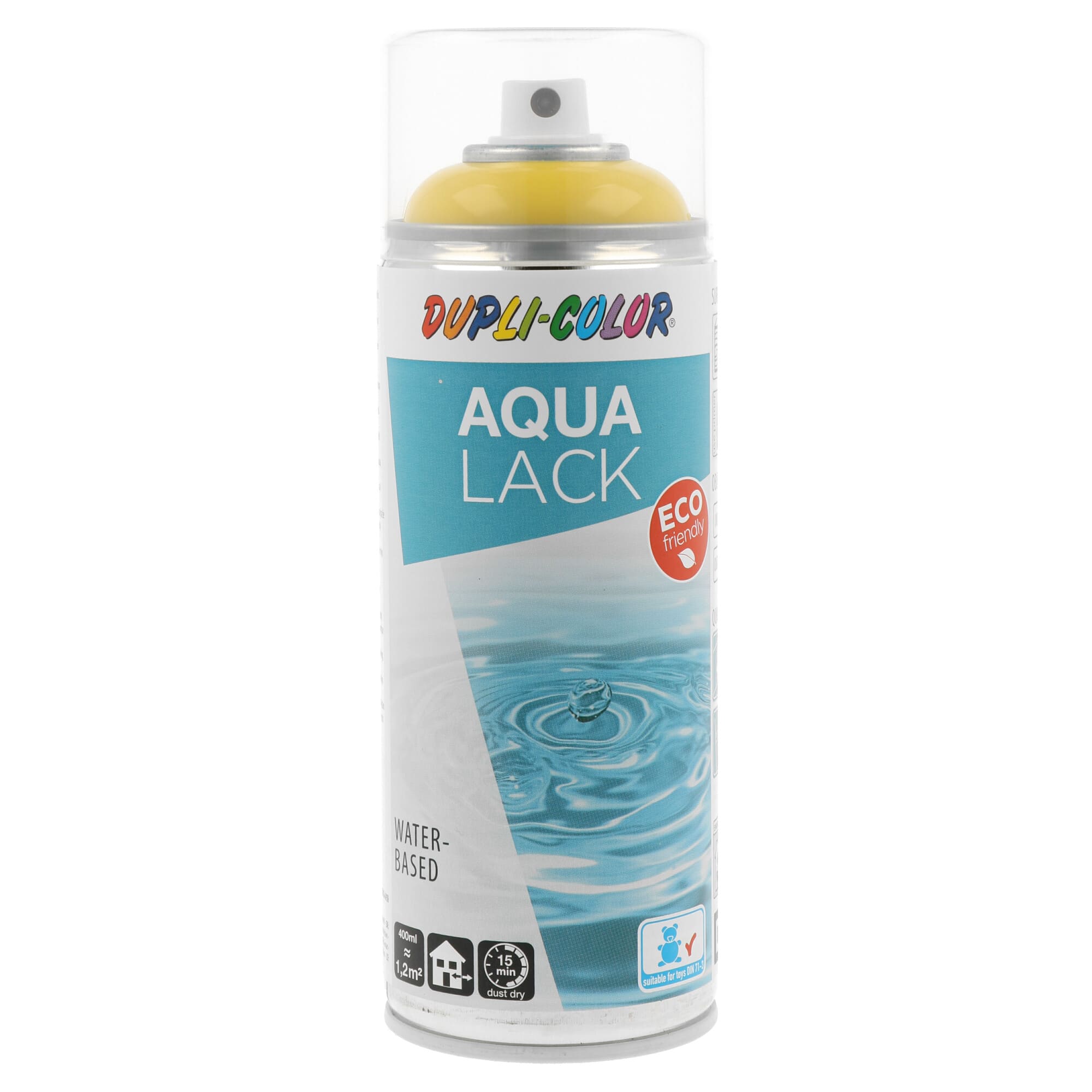 Spray Aqua Amarelo Brilhante Ral 1021 - 350 ml