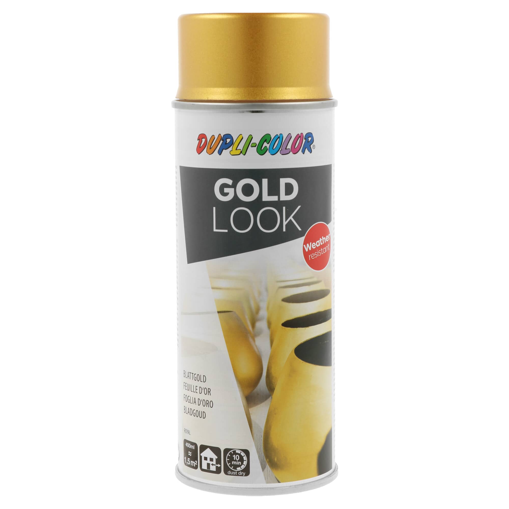 Spray efeito folha de ouro - 400 ml