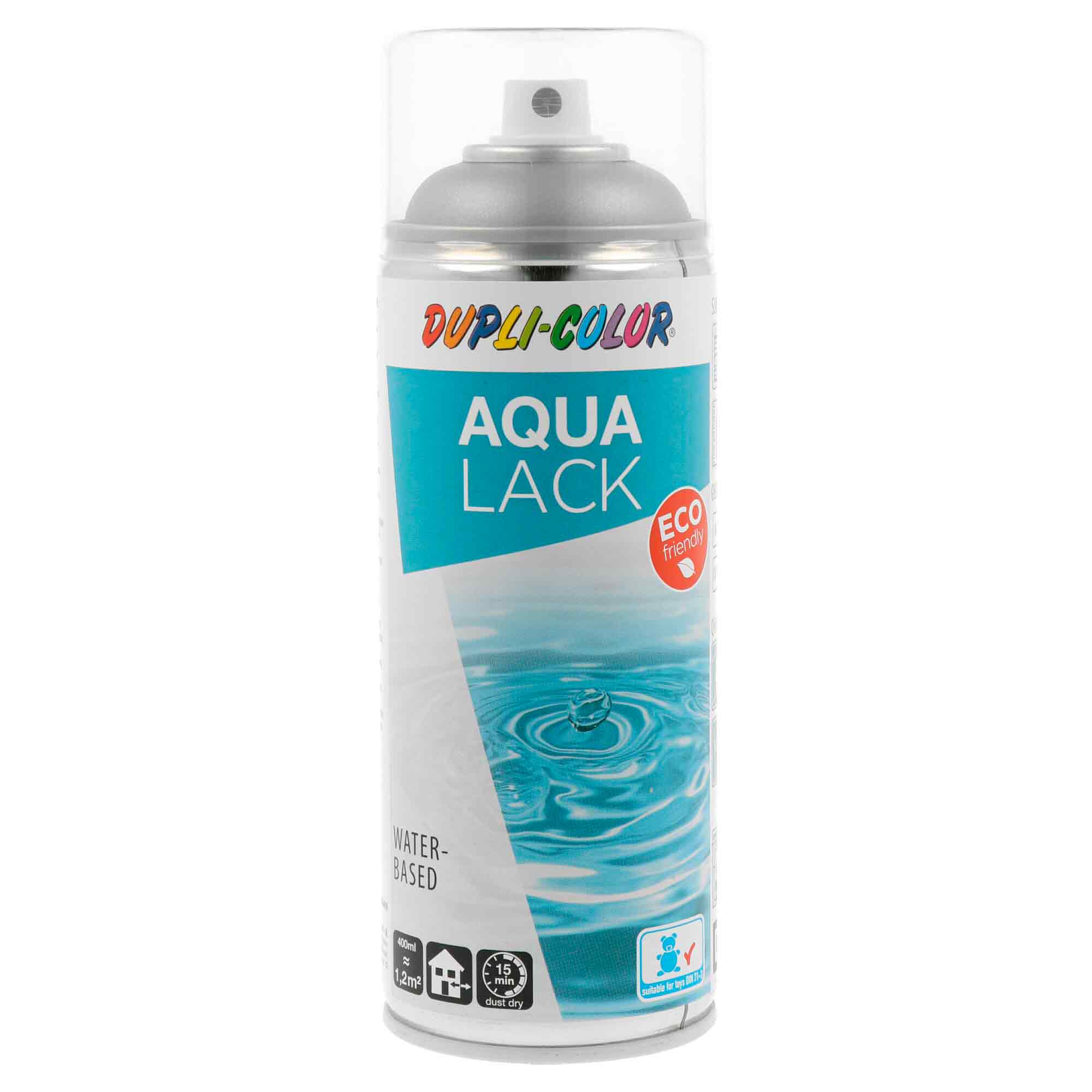 Spray Aqua Prata Meio-Brilho - 350 ml