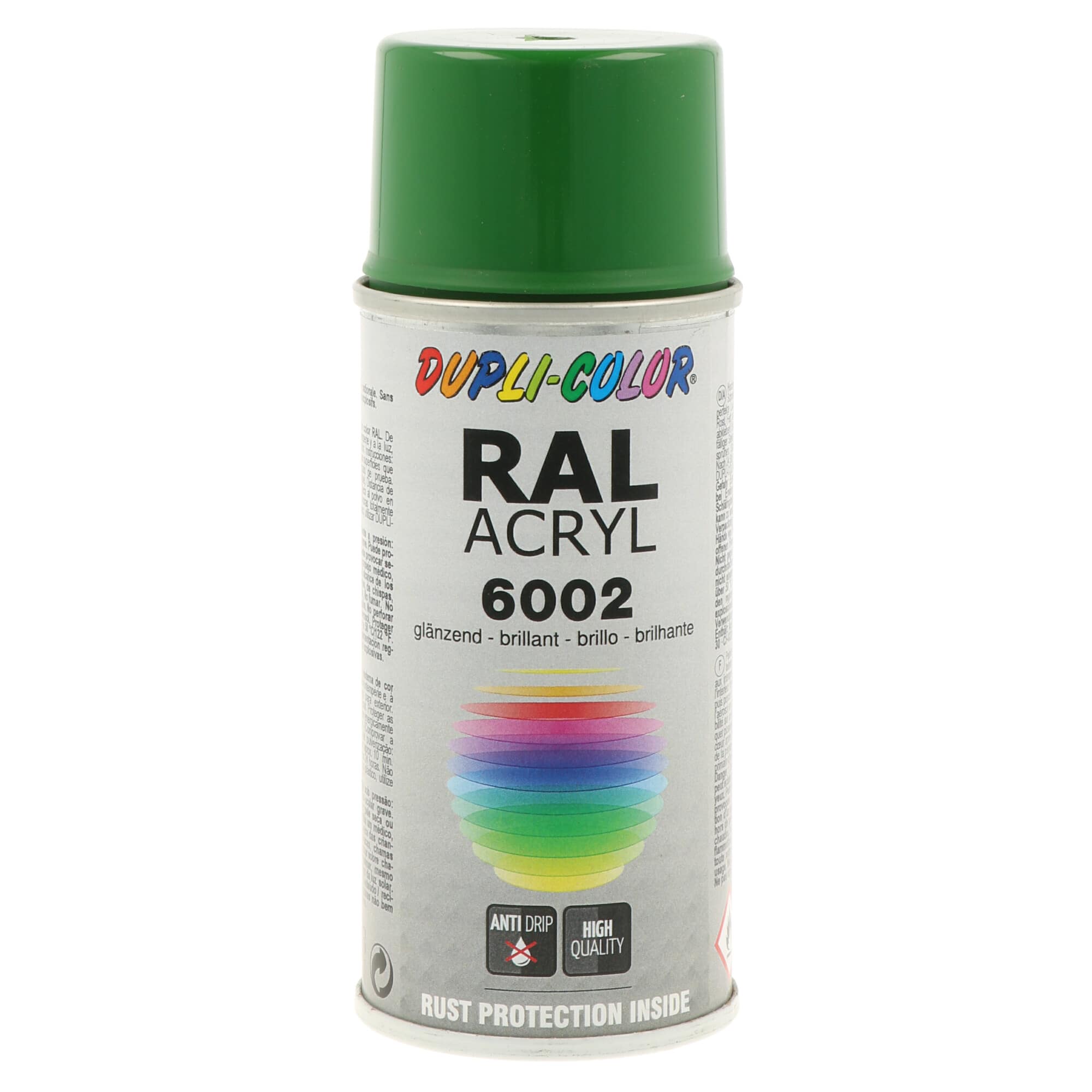 Spray RalAcryl Verde Brilho Ral 6002 - 150 ml