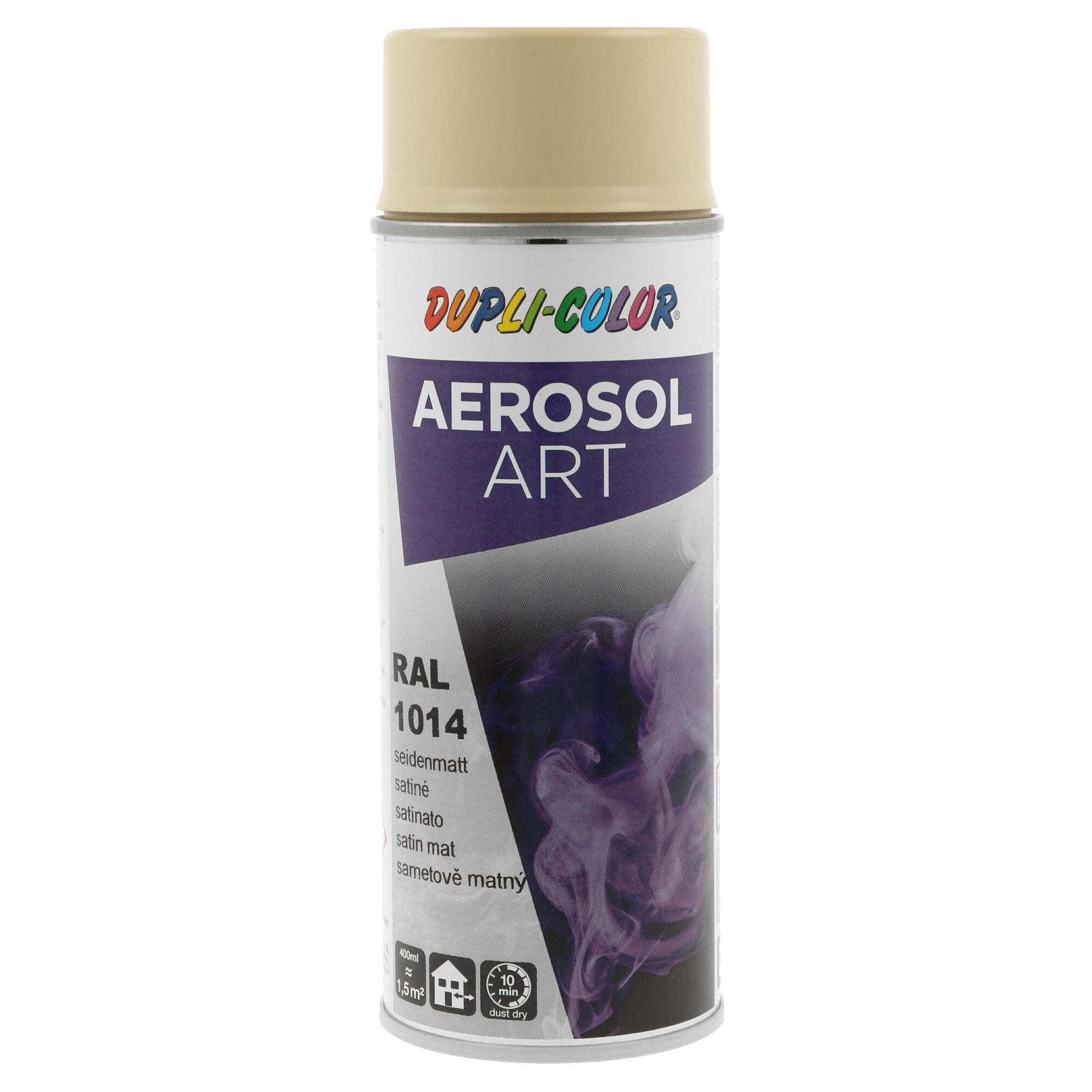 Spray Aerosol Art Marfim Semi-Brilhante Ral 1014 - 400 ml