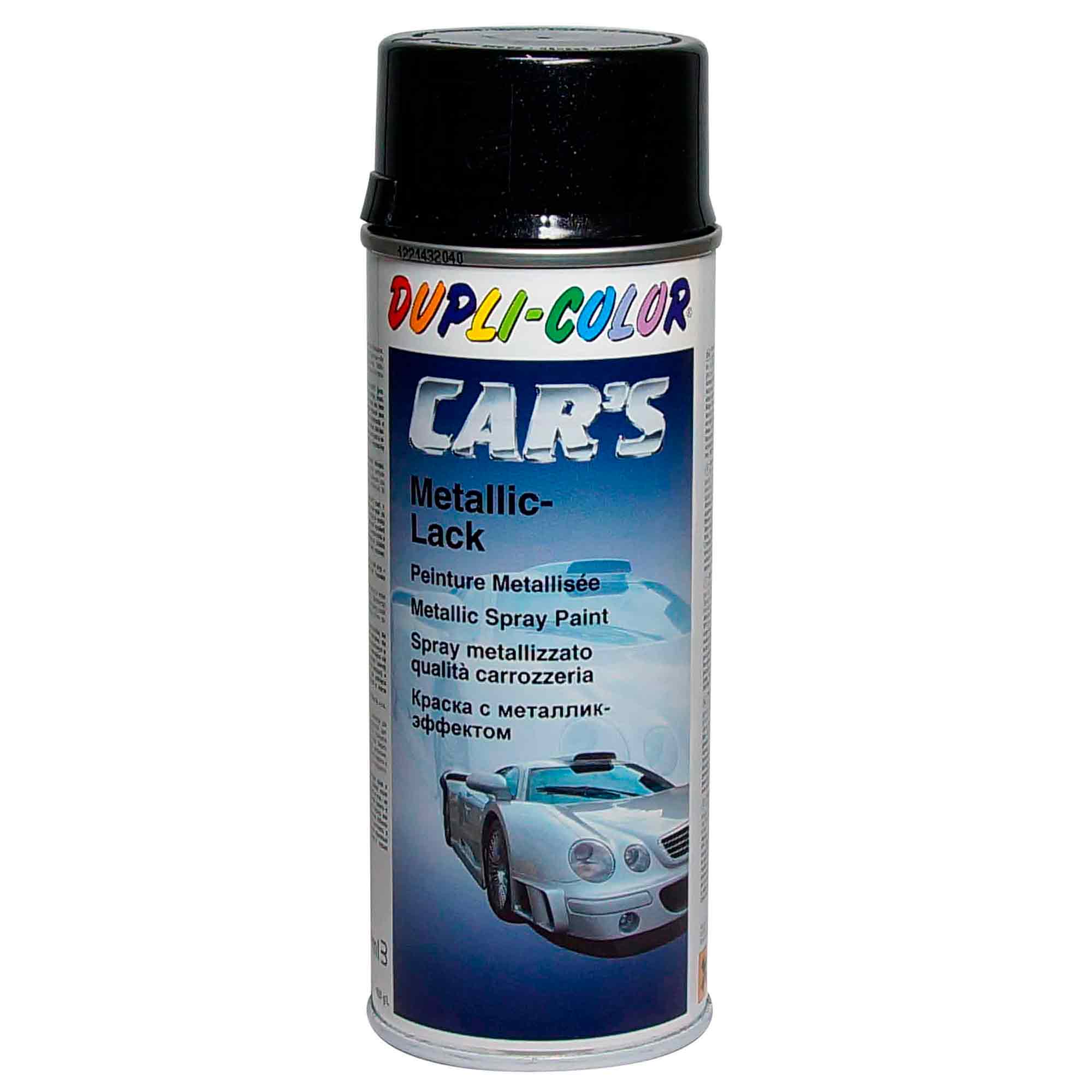 Spray Cars Preto Metalizado