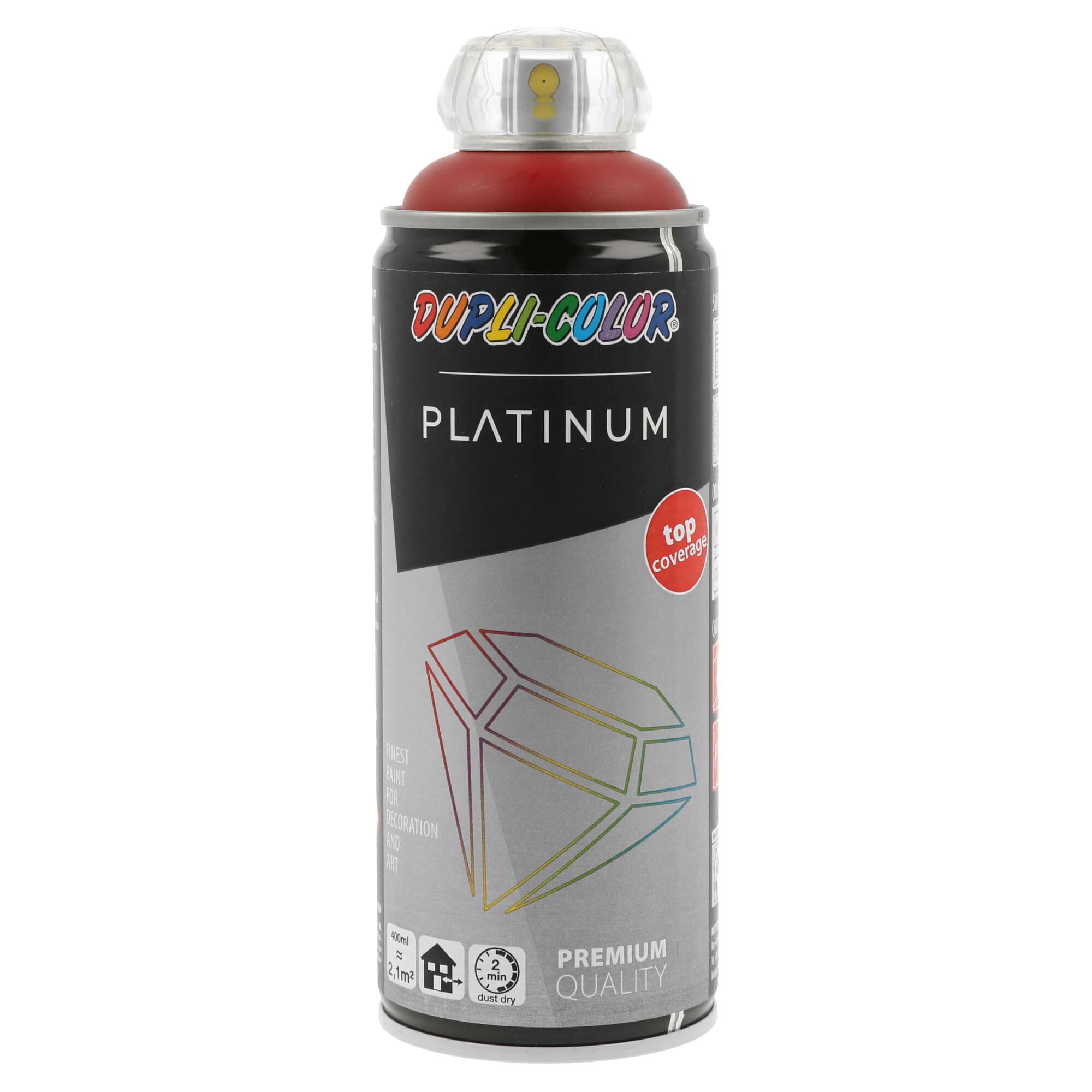 Spray Platinum Vermelho Semi-Brilho Ral 3003 - 400 ml
