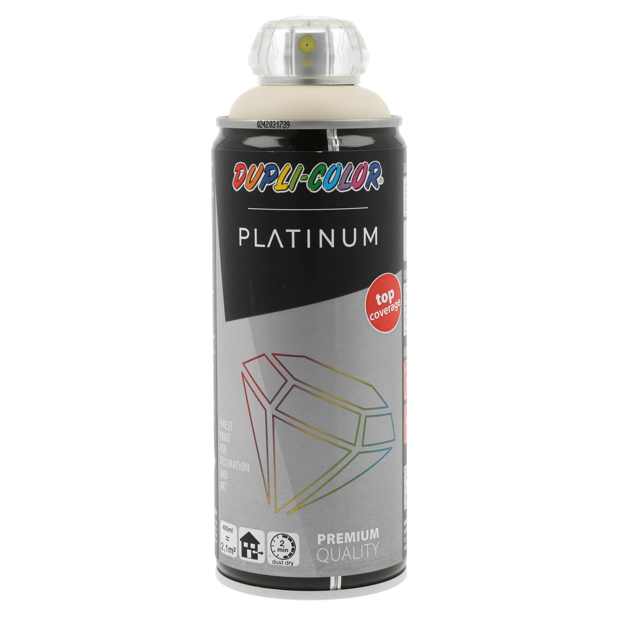Spray Platinum Bege Semi-Brilho Ral 1015 - 400 ml