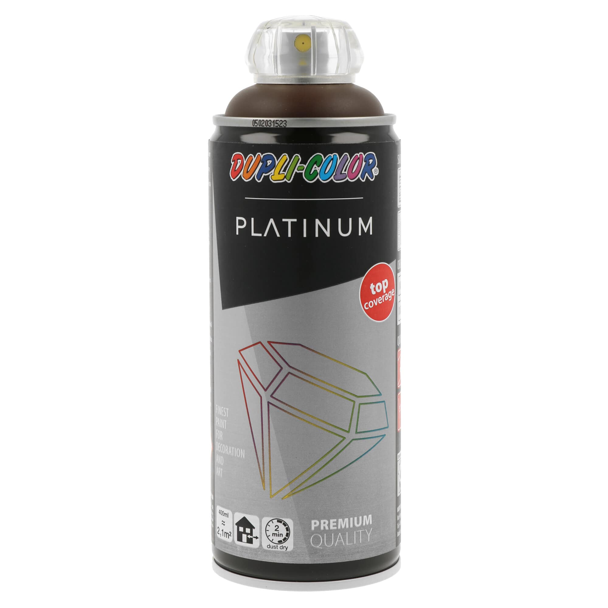 Spray Platinum Castanho Semi-Brilho Ral 8017 - 400 ml