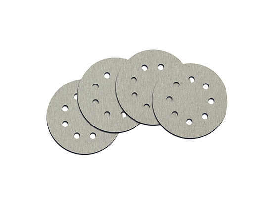Disco Cinza 8F D125mm P80 Velcro