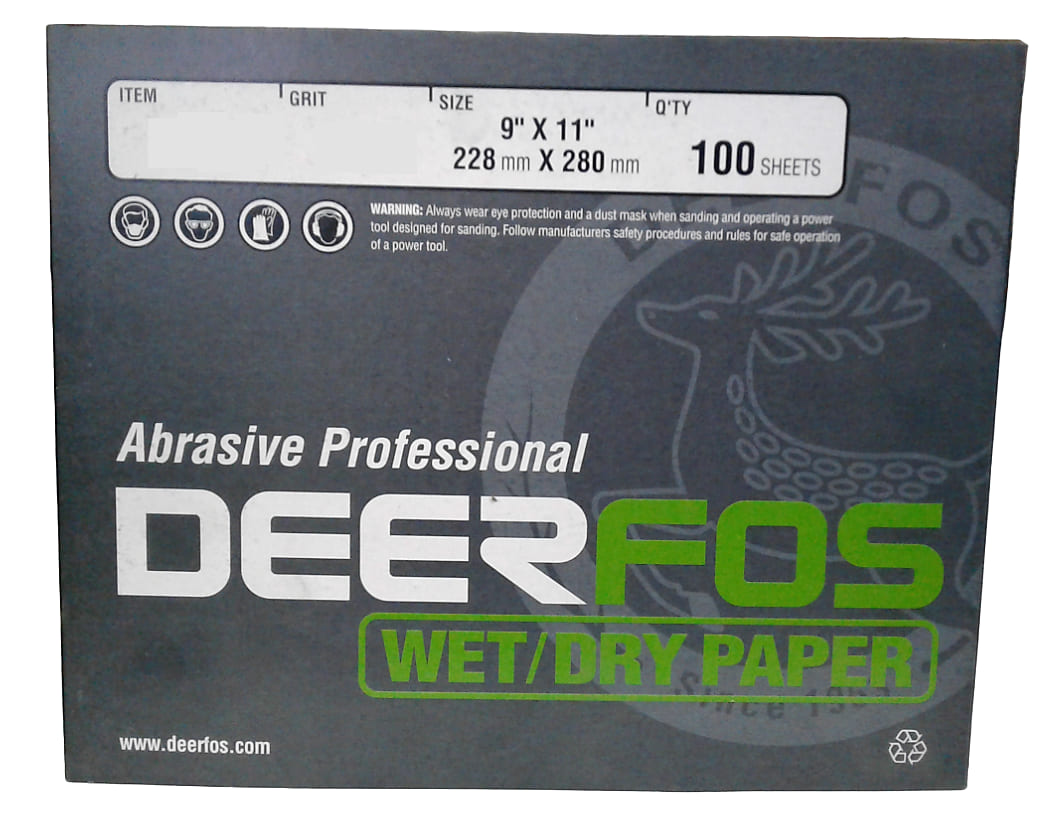 Folha de Lixa Seco/Molhado 230X280MM P1000 - CX (50 UN)
