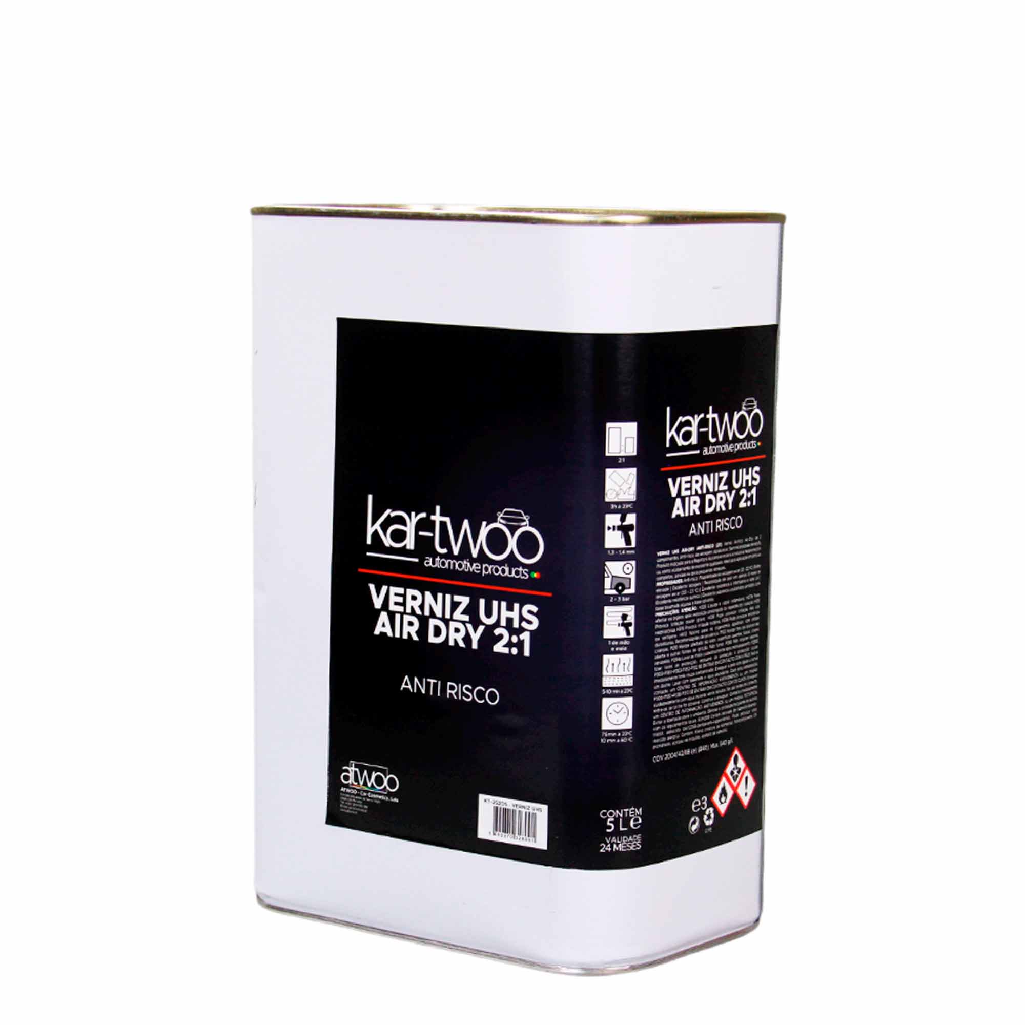 Verniz UHS Air Dry Anti-Risco (2:1) - 5 LT