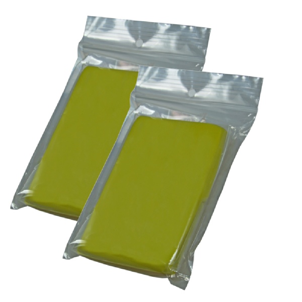 Kit Clay Bar Fina Amarela com Caixa - 100 g