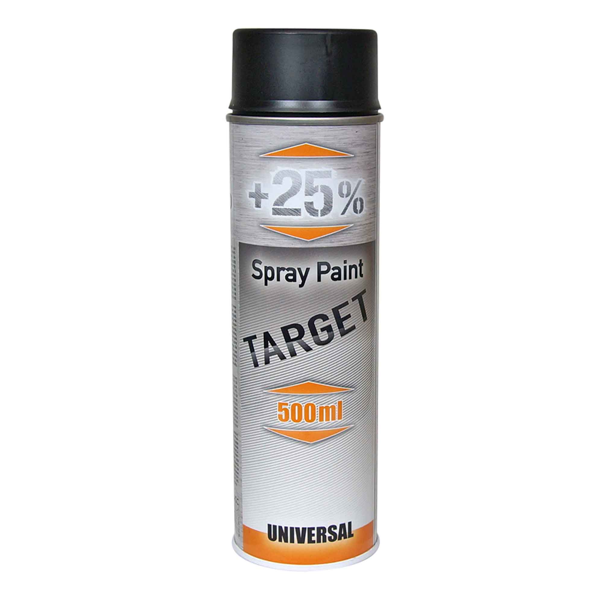 Spray TARGET Preto Mate | Ral 9005 - 500 ml