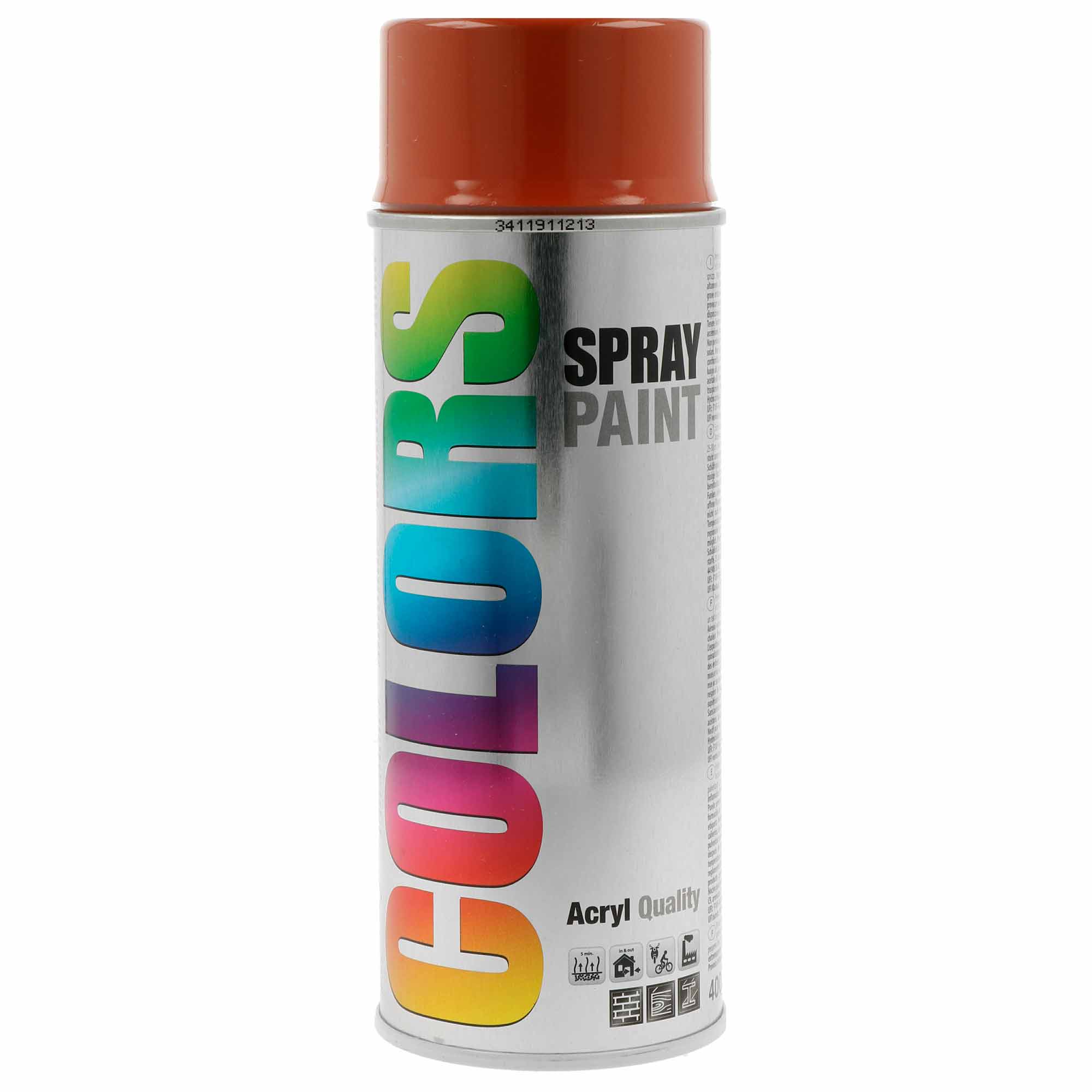 Spray COLORS Castanho Brilho Ral 8004 - 400 ml