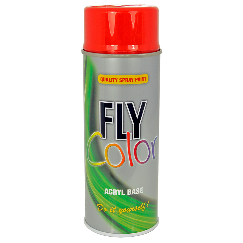 Spray FLY Vermelho Brilho Ral 3000 - 400 ml