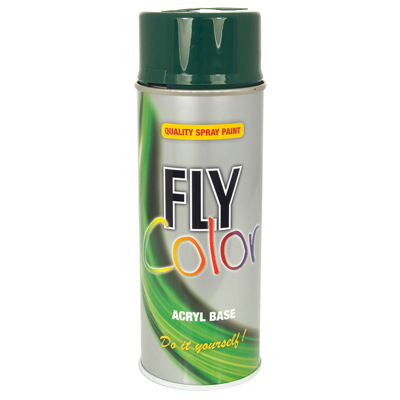 Spray FLY Verde Brilho Ral 6005 - 400 ml