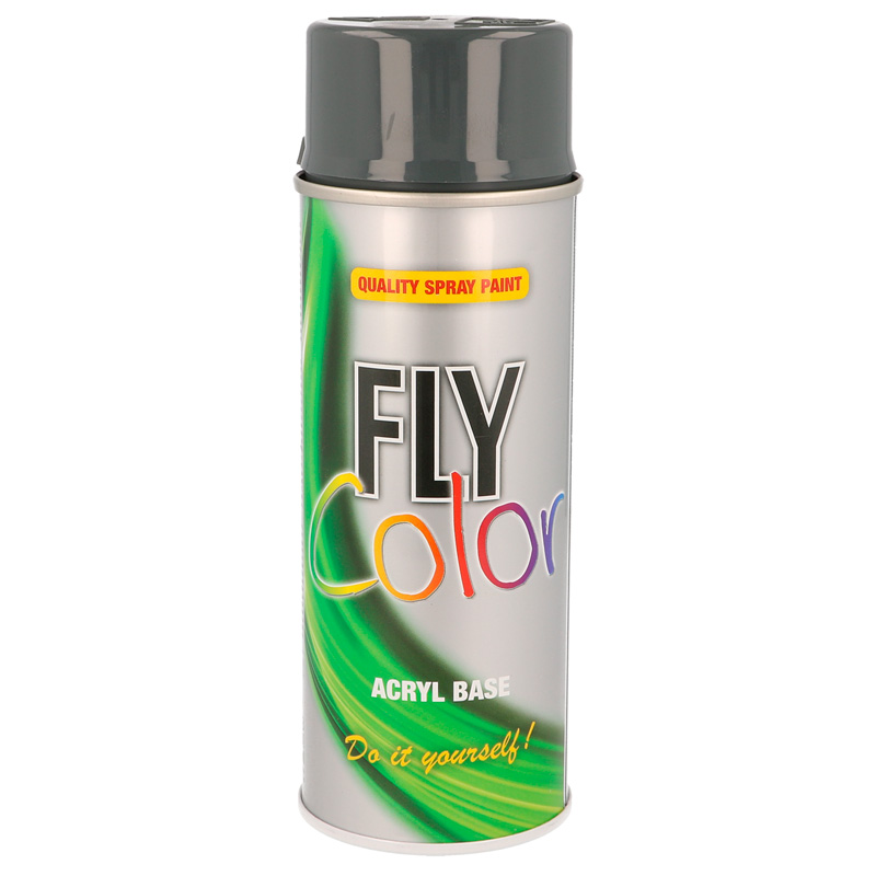 Spray FLY Cinza Brilho Ral 7011 - 400 ml