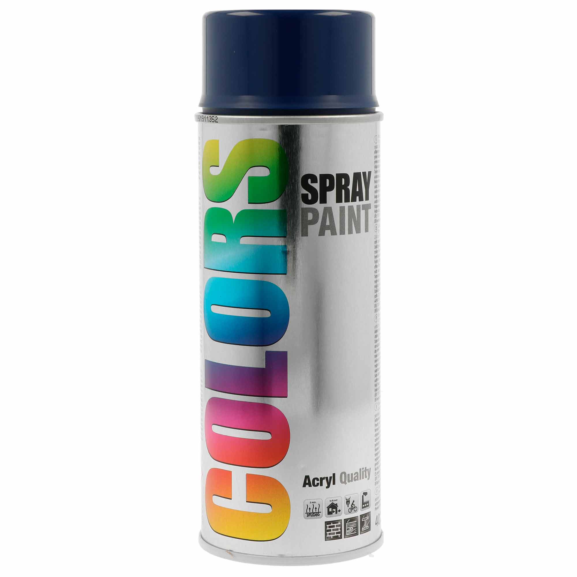Spray COLORS Azul Brilho Ral 5013 - 400 ml