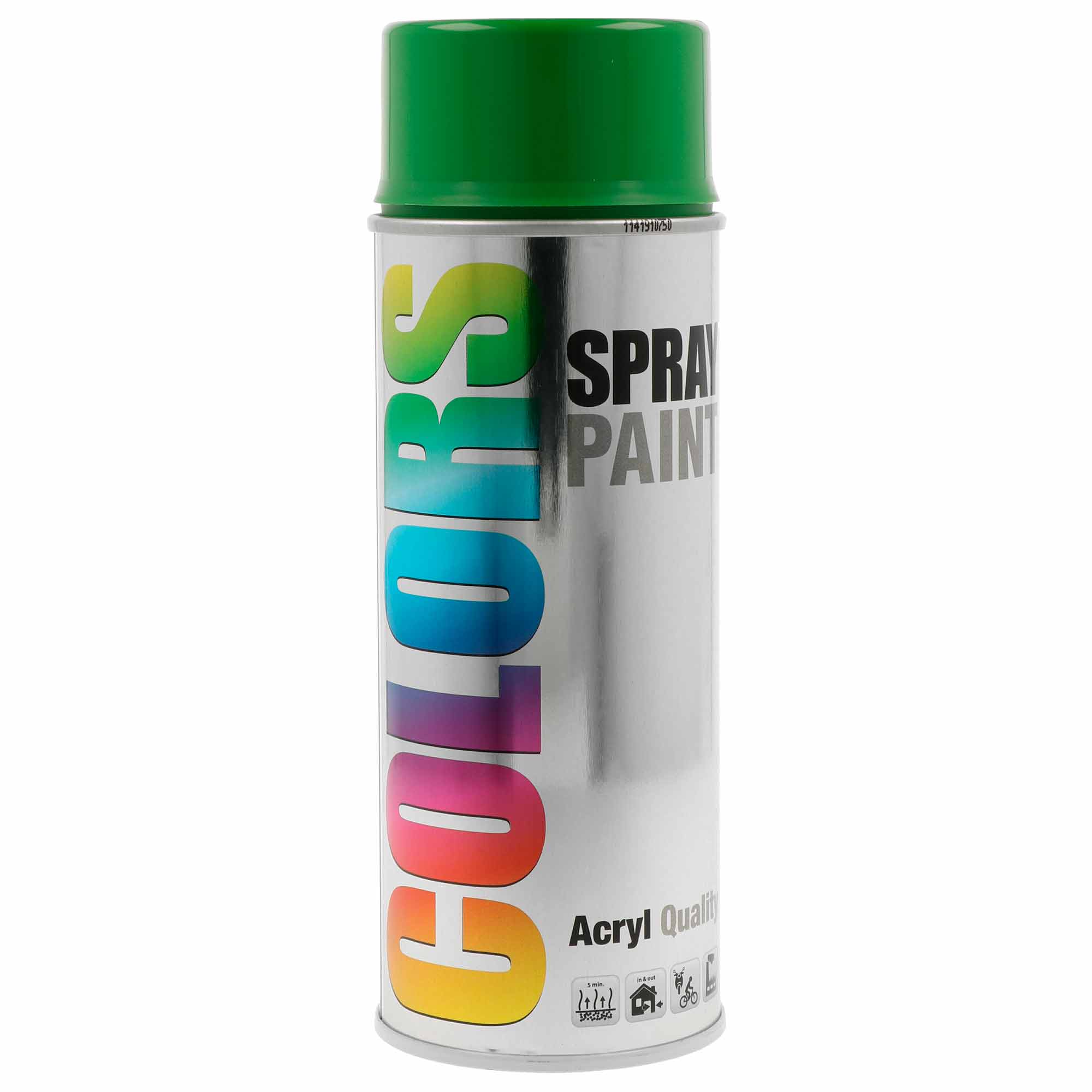 Spray COLORS Verde Brilho RAL 6001 - 400 ml