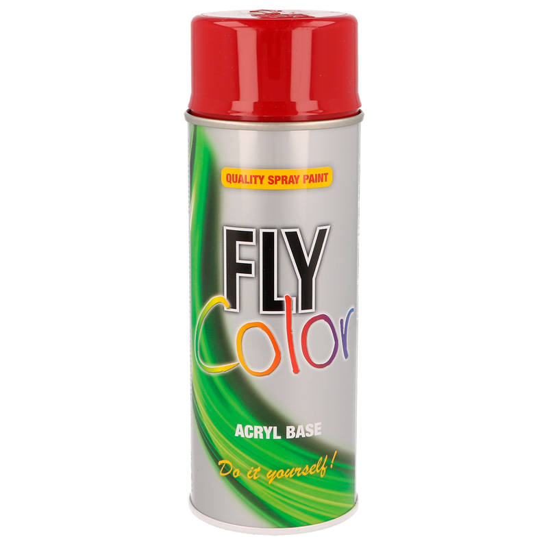 Spray FLY Vermelho Brilho Ral 3003 - 400 ml