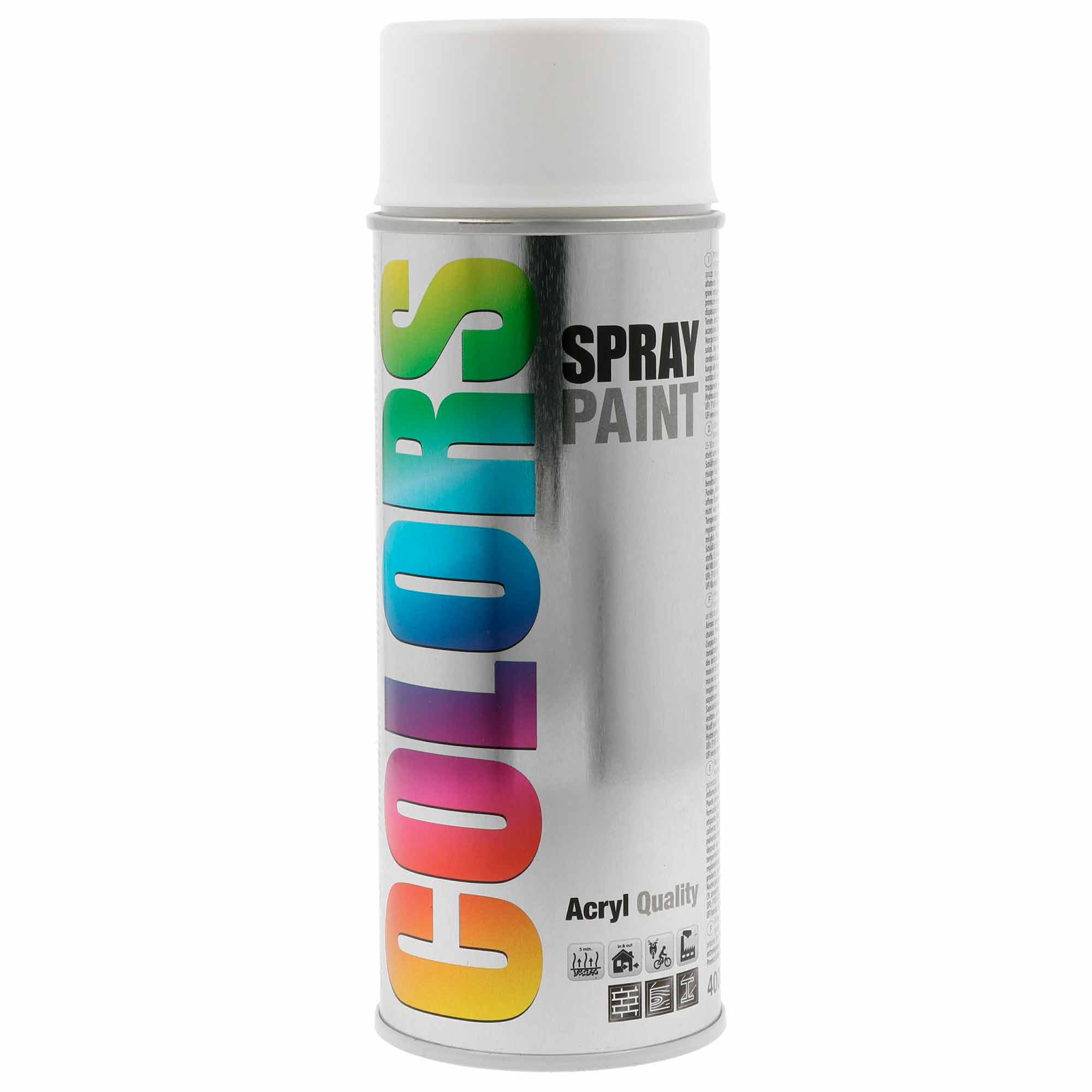 Spray COLORS Branco Mate Ral 9010 - 400 ml