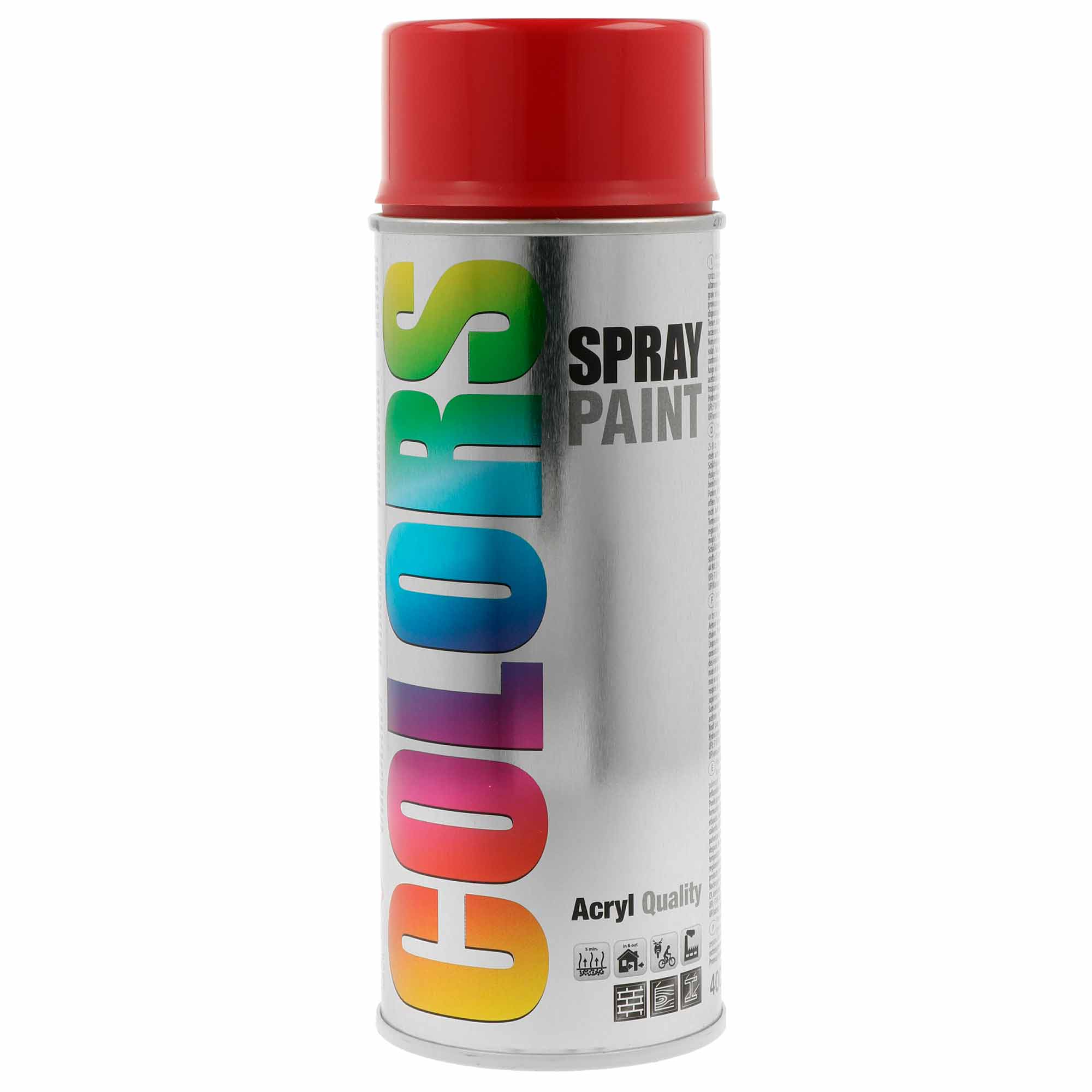 Spray COLORS Vermelho Brilho Ral 3003 - 400 ml
