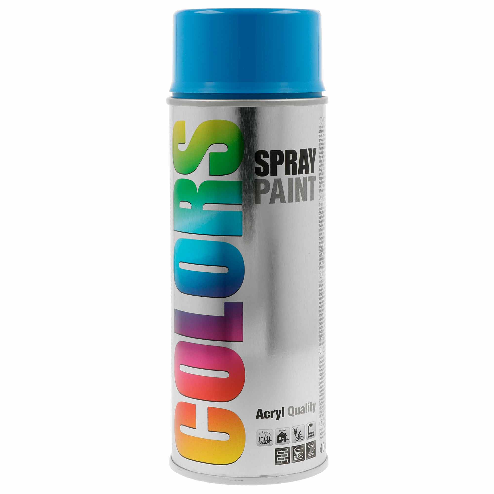 Spray COLORS Azul Brilho Ral 5015 - 400 ml