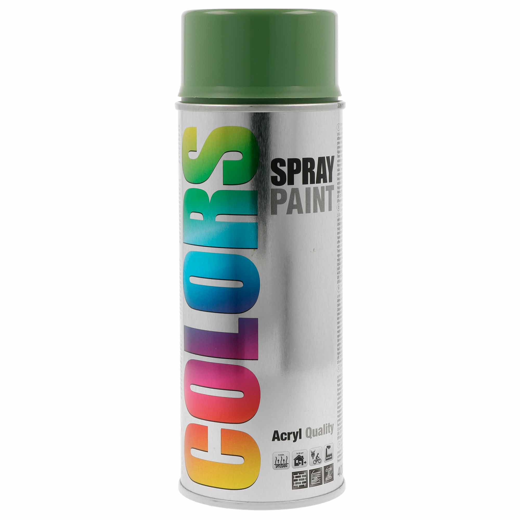 Spray COLORS Verde Brilho Ral 6011 - 400 ml