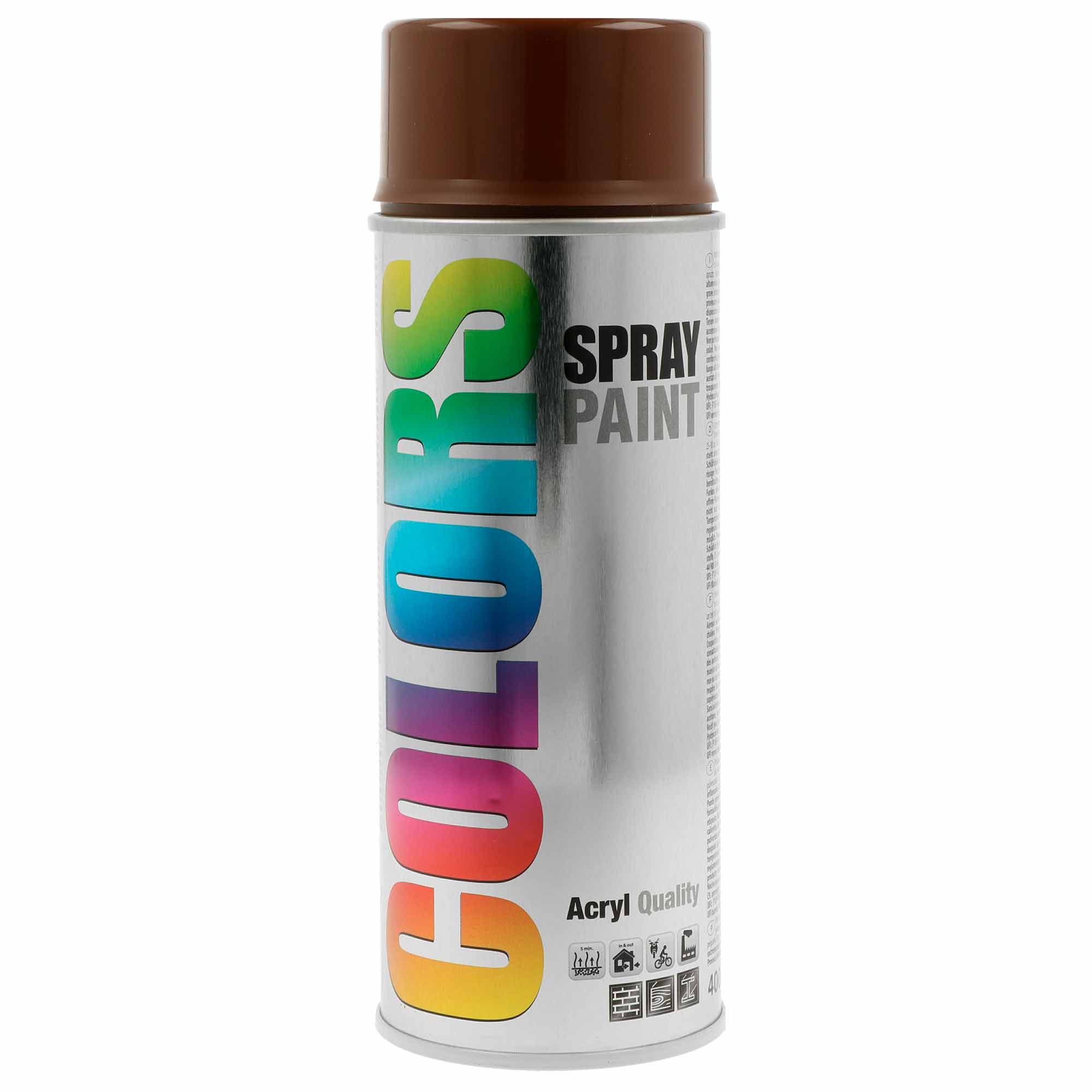 Spray COLORS Castanho Brilho Ral 8011 - 400 ml