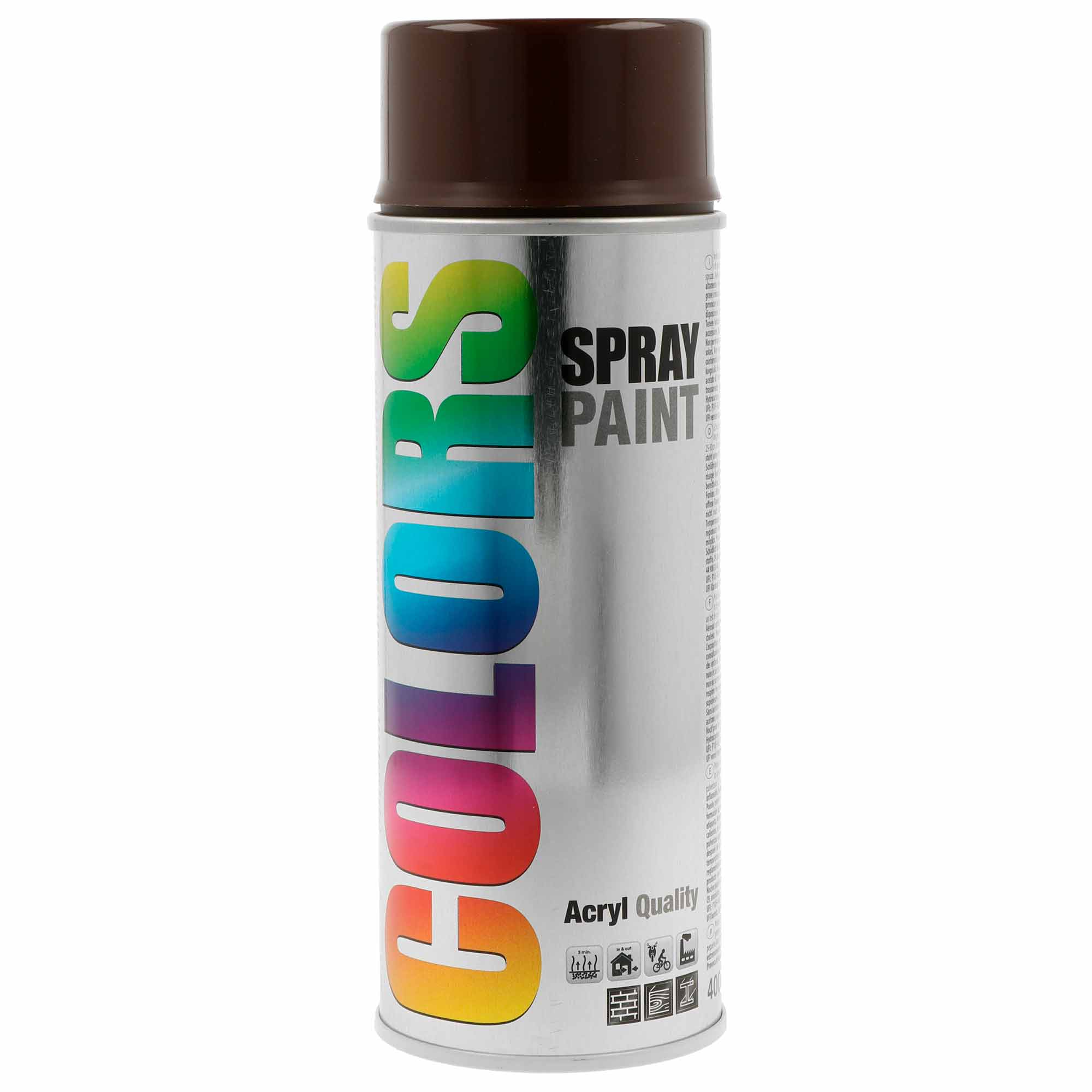 Spray COLORS Castanho Brilho Ral 8017 - 400 ml