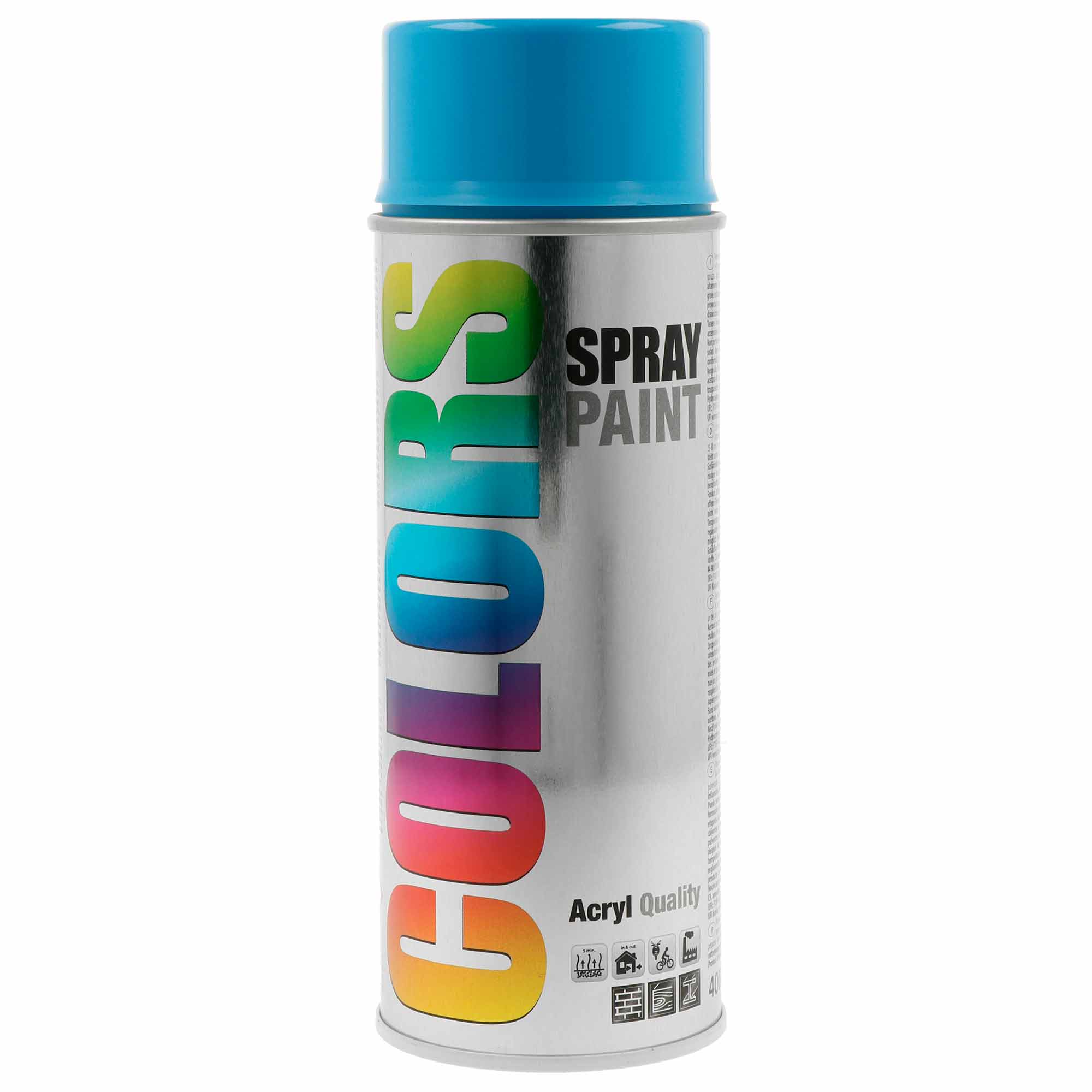 Spray COLORS Azul Brilho Ral 5012 - 400 ml