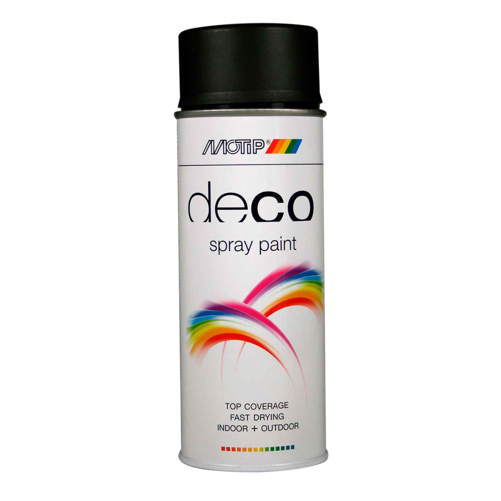 Spray Sintetico Preto Meio-Brilho - RAL 9005 - 400 ML