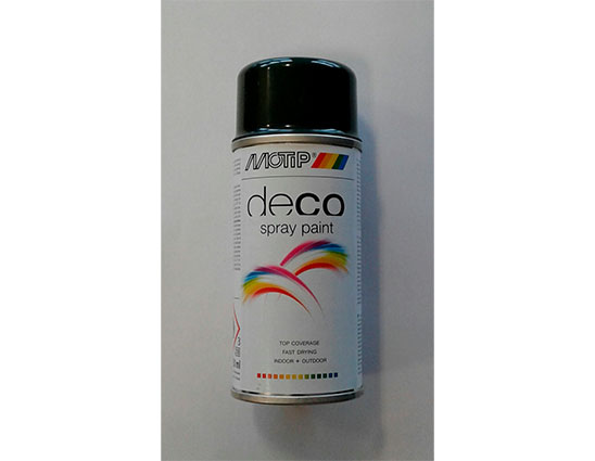 Spray Sintetico Verde Brilho - RAL 6009 - 150 ML