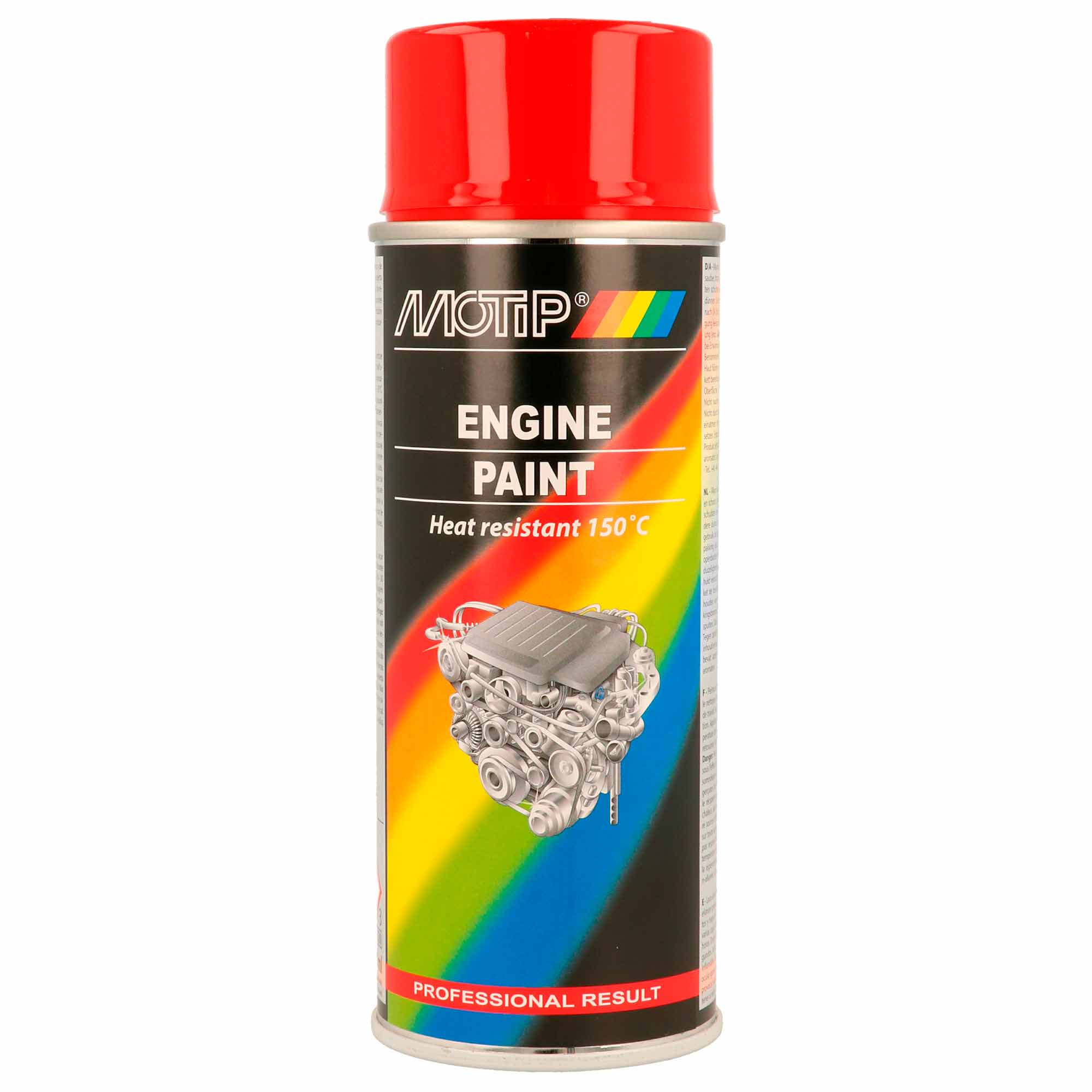 Spray Tinta para Cabeça de Motor Vermelho - 400 ml