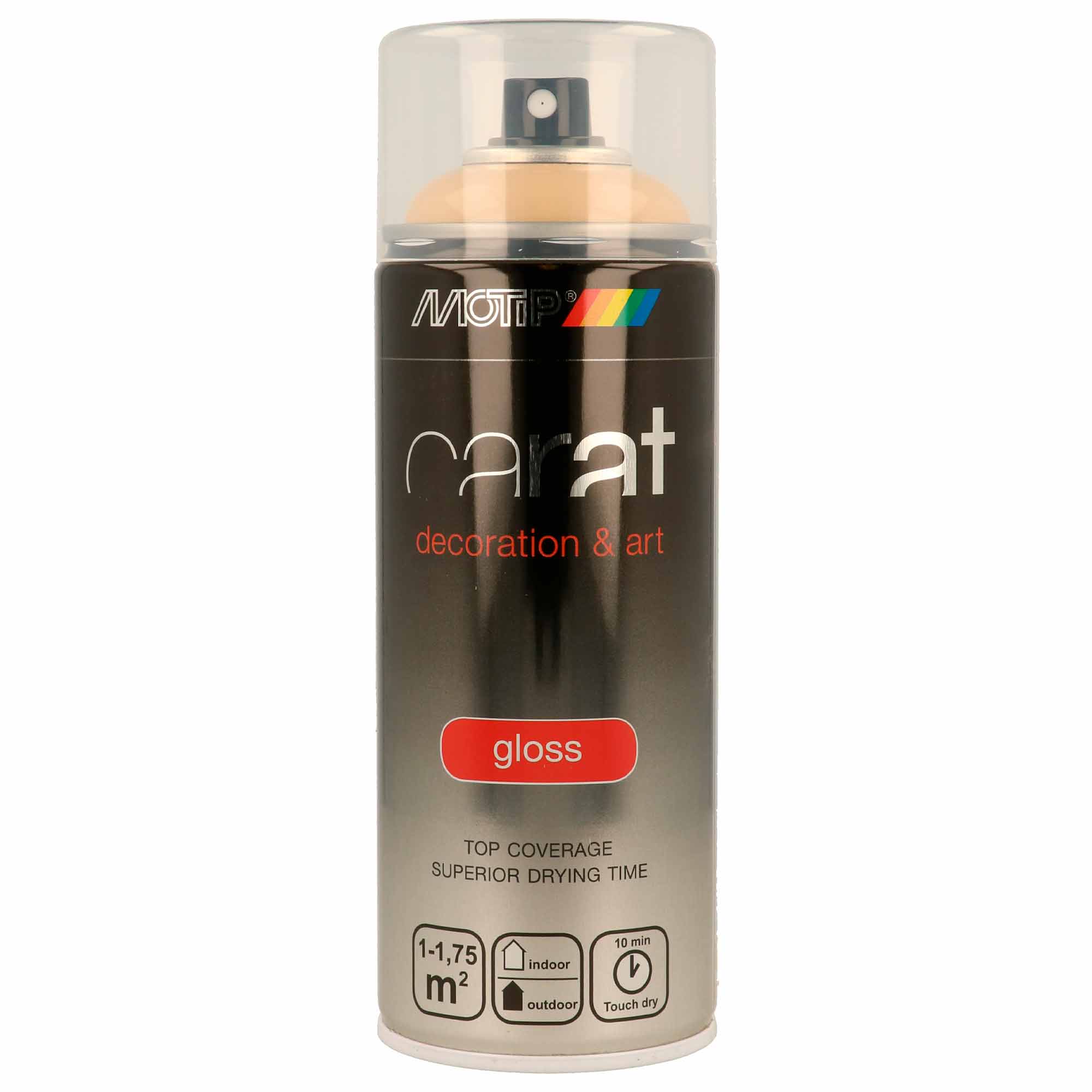 Spray Acrilico Carat Bege RAL 1001 Brilho - 400 ml