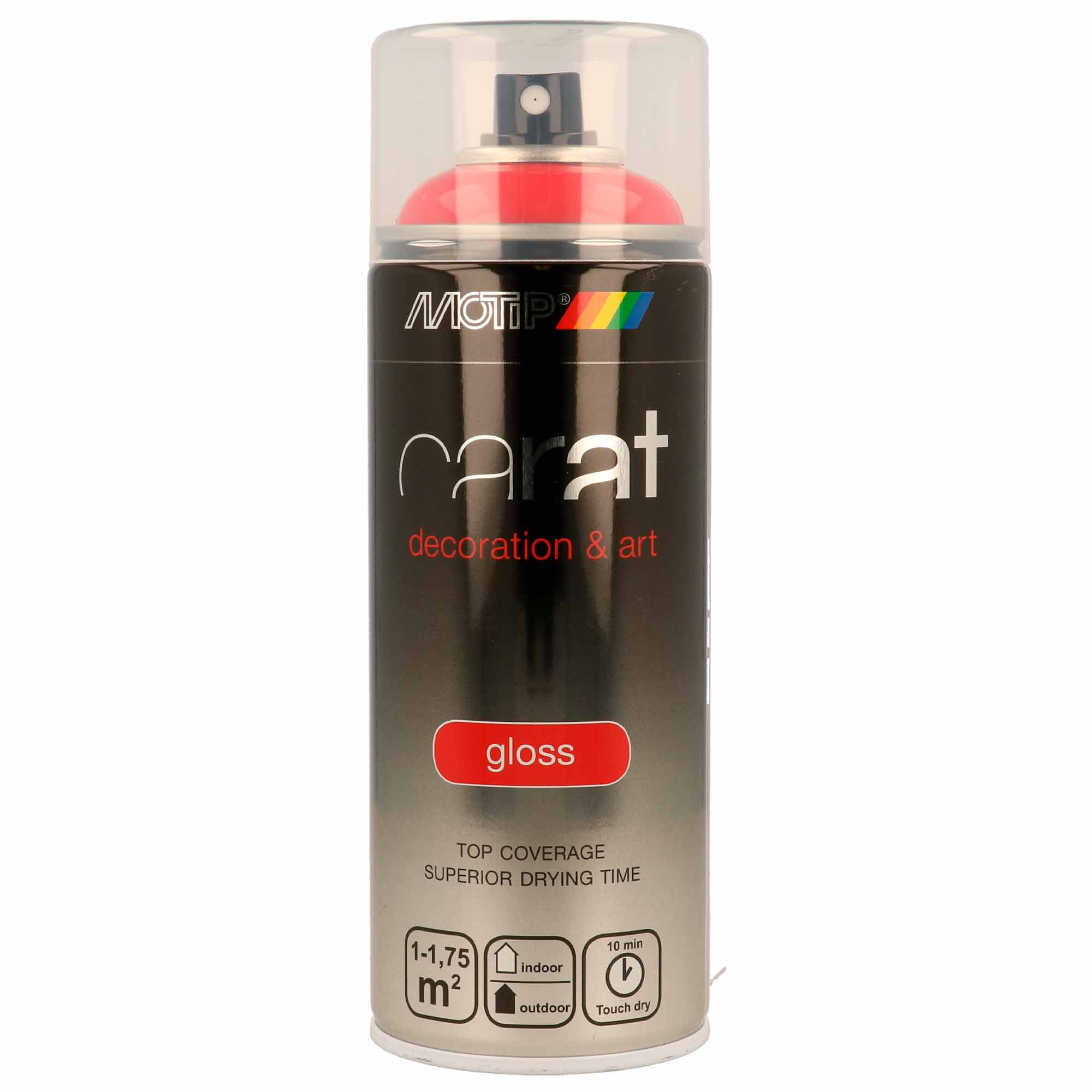Spray Acrilico Carat Vermelho RAL 3020 Brilho - 400 ml