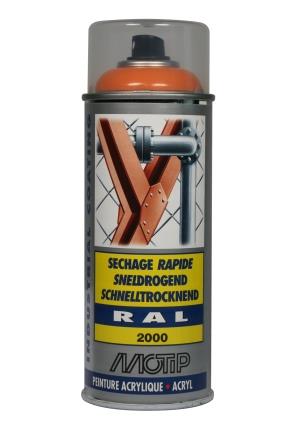 spray Tinta industrial Laranja - Ral 2000 - 400 ml